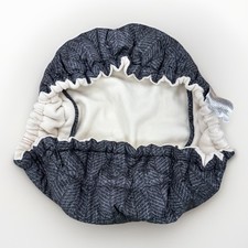 Belle On The Go Infant/Baby Car Seat Cover For Winter Fleece Lined Herringbone