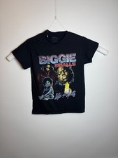 Notorious B.I.G. Biggie Life After Death Portrait T-Shirt Small Black Vintage