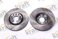 2X Kraft Automotive 6041750 Bremsscheibe FüR Opel Saab