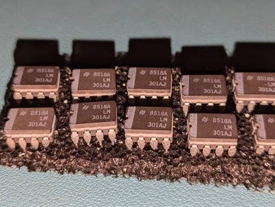 LM301AJ | NSC | CDIP8 | OP AMP | New & Original | 1 pc