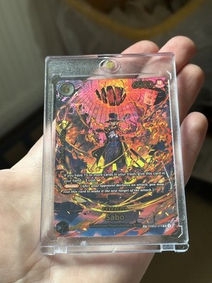 One Piece TCG OP014 - Karte Sabo SP Casehit Englisch - Monkey D Luffy 1/1