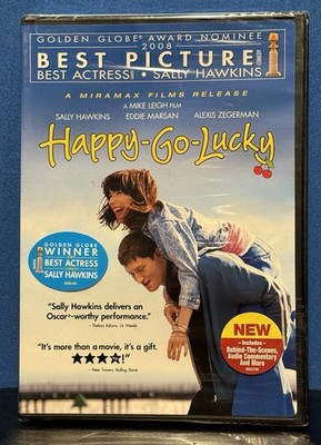 SEALED Happy-Go-Lucky (DVD, 2008) **Buy 2 Get 2 Free**