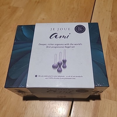 Ami by Je Joue 3 Step Progressive Kegel Set Waterproof Soft Silicone NIB