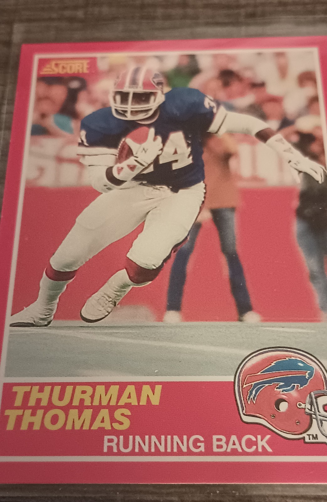 1989 Score - Thurman Thomas #211 (RC)