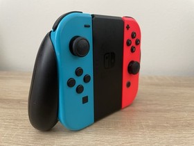 Nintendo Switch Console Neon Blue/Red Joy-Con 128GB Docks Case and Accessories