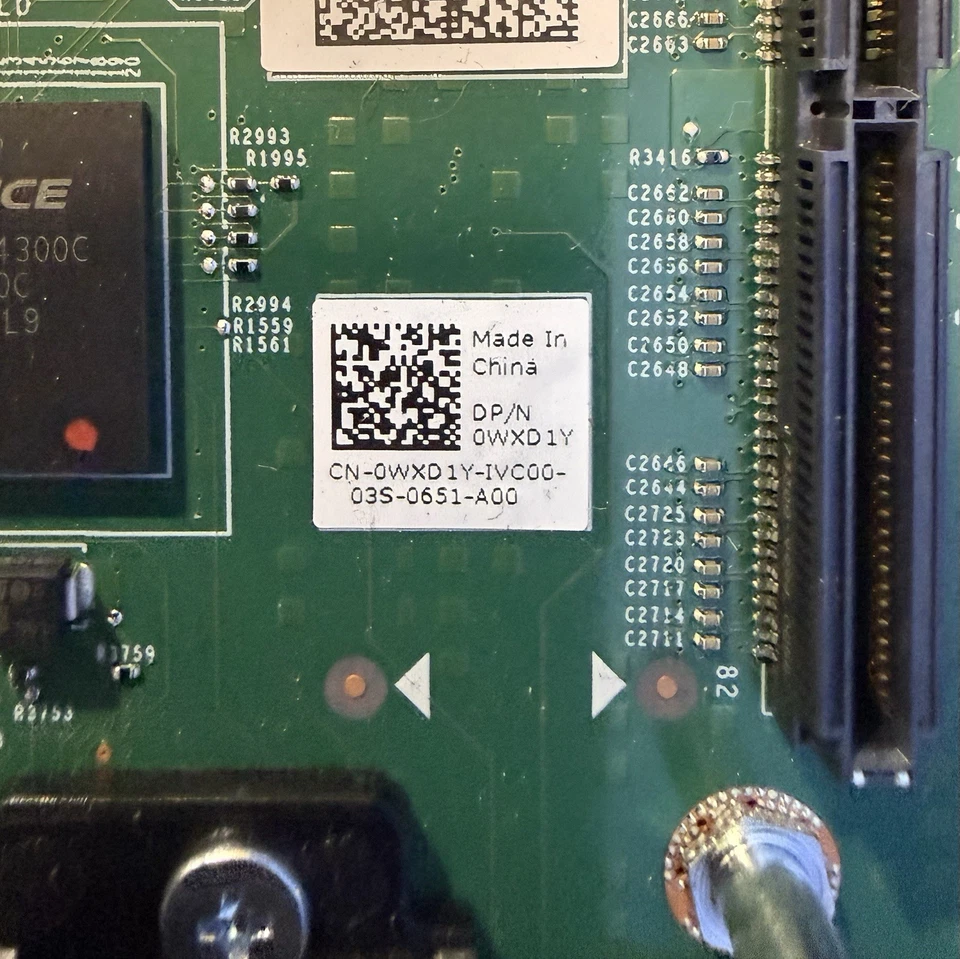 Placa madre placa sistema Dell F6MXH Power Protect DP4400 - encendida - leer Foto 2 de 4