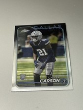 2024 Topps Chrome Football - #276 CAELEN CARSON Dallas Cowboys Rookie