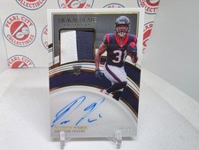 2022 Panini Immaculate Relic Patch Auto #132 Dameon Pierce Houston Texans RC /99
