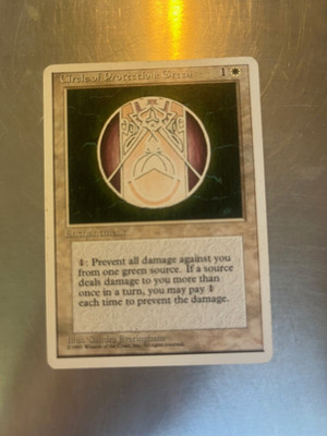 Circle of Projection Green  4th Edition Magic Cards LP, COMBINED SHIPPING