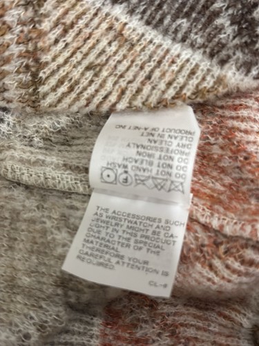 BNWT Tsumori Chisato Casual Women Knit Coat Size 2 - 38% Wool/32% Mohair - Bild 7 von 10