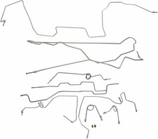 Fine Lines - Chevy Fits Complete Brake Line Kit Fine Lines-cbk0397ss