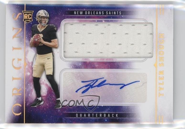 2025 Panini Origins Rookie Tyler Shough #RJJ-TSH Jumbo Patch Auto 0f76
