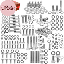 Small Block Engine Hex Bolt Kit Fit For Chevy 265 283 302 305 307 327 350 400 3