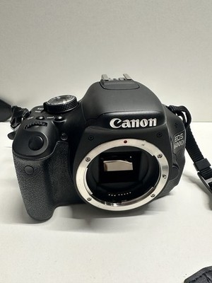 Canon EOS 600D DSLR Kamera mit Zubehörpaket Spiegelreflexkamera + Objektiv Set