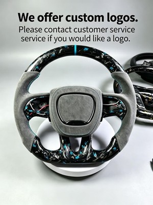 Forged Carbon fiber  Steering Wheel FOR Dodge Charger Hellcat Jeep SRT8 2016+*