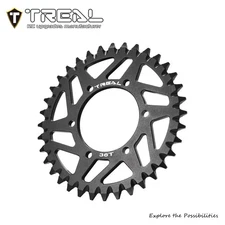 TRLX0040MBOCN REAR SPROCKET FOR PROMOTO TITANIUM BLACK