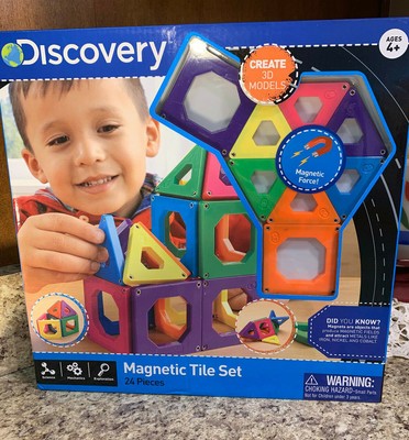 discovery magnetic tile set