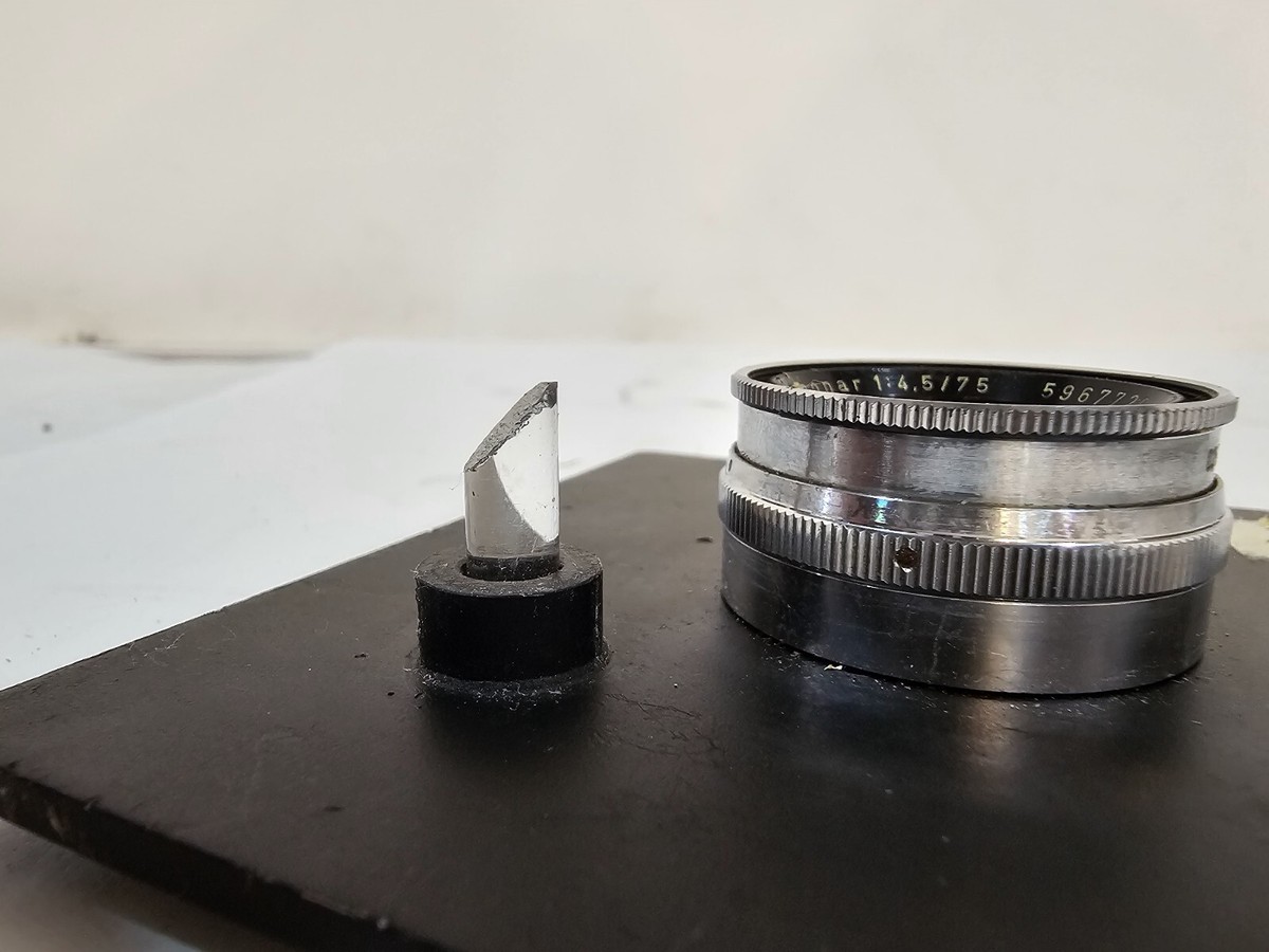 Schneider-Kreuznach Componar 1:4.5/75 mounted on 4