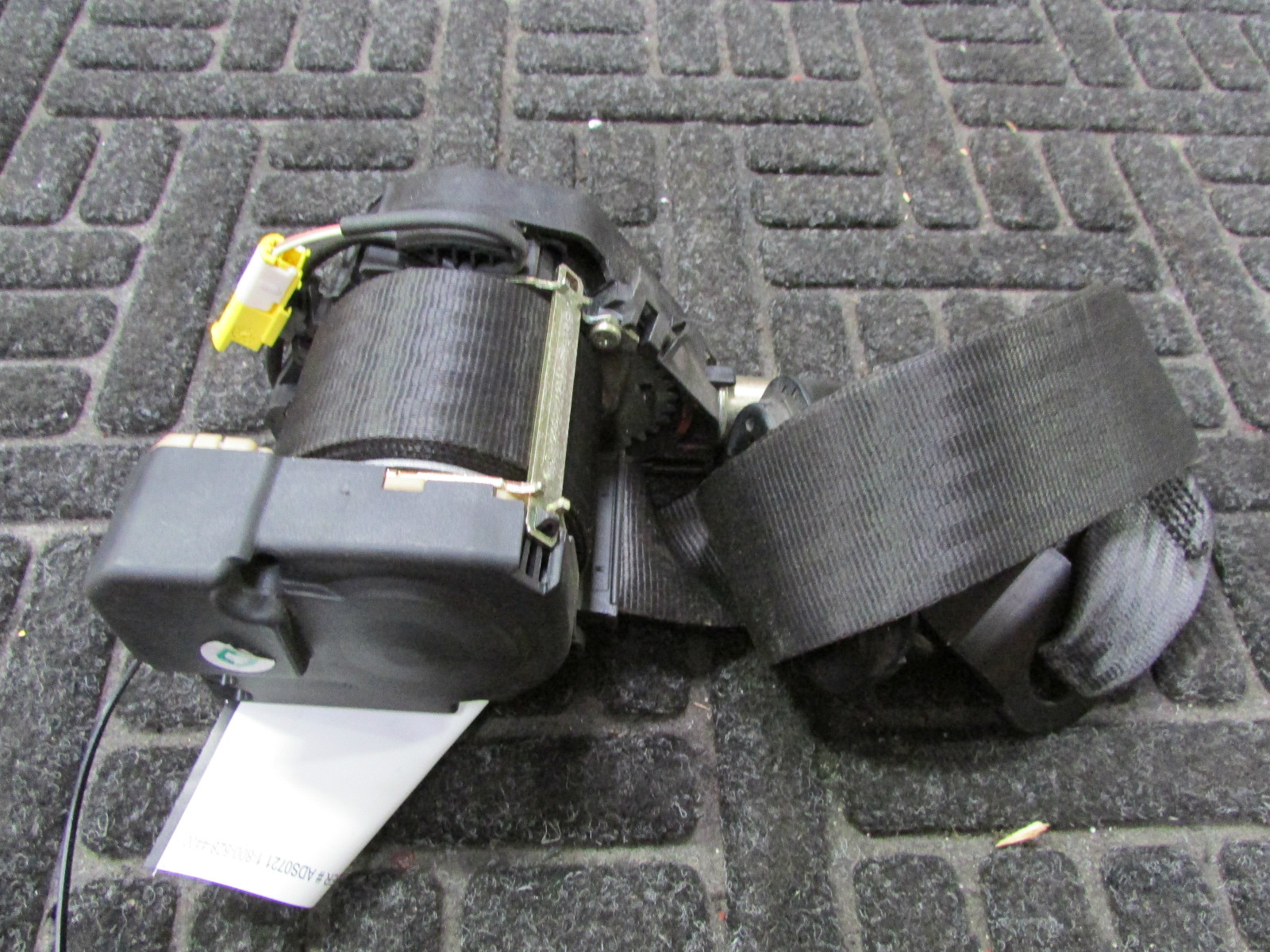 Maserati Quattroporte, RH, Right Front Seat Belt, Black, Used P/N 67722990