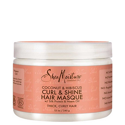 Shea Moisture Coconut & Hibiscus Mud Mask 177ml