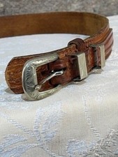 Vintage leather belt size 30