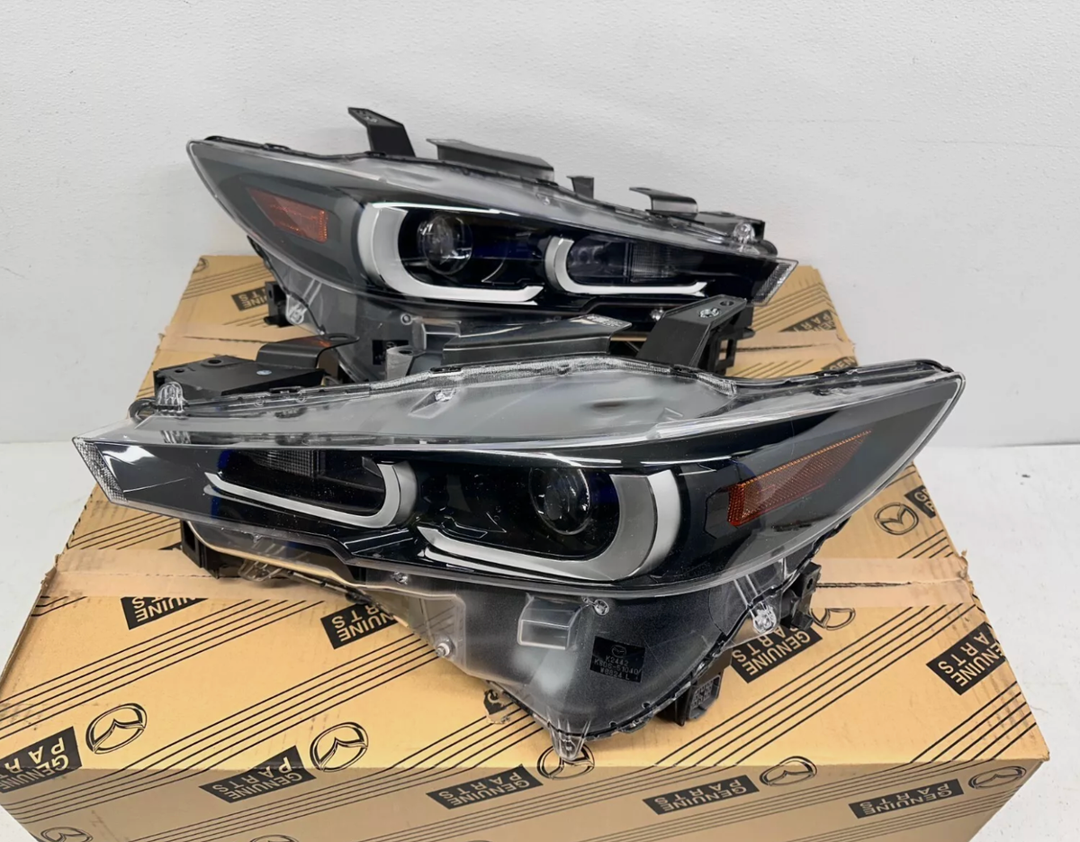 2022-2025 Mazda CX-5 LED Headlight Pair Set Headlamp Non-DRL OEM