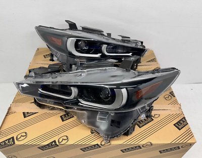 2022-2025 Mazda CX-5 LED Headlight Pair Set Headlamp Non-DRL OEM