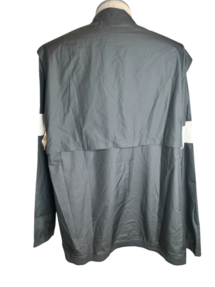 🏈🔥Nike 3XL серый боулинг зеленый соколы четверть молнии куртка совершенно новый - Изображение 2 из 4