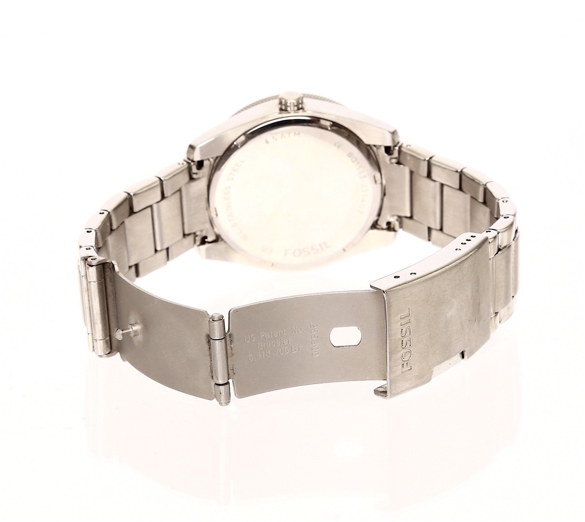 Fossil Women\'s Brenna Silver Chronograph Bracelet Watch F1113 Fossil Women main image 3