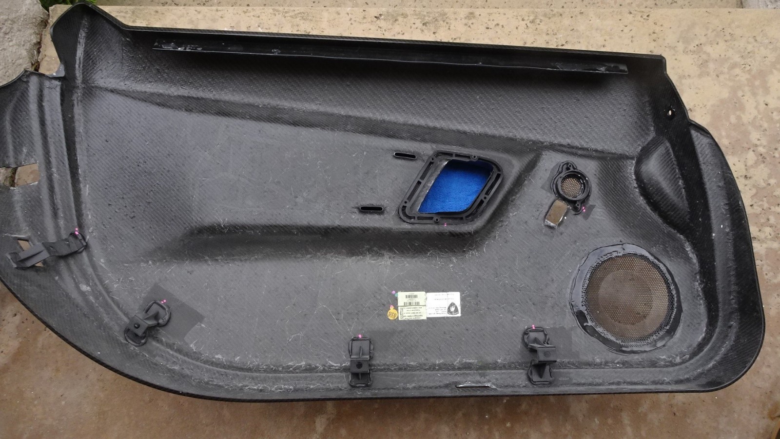 LAMBORGHINI  SUPERLEGGERA  SPIDER RIGHT CARBON FIBER DOOR PANEL 407887105AR