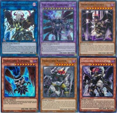 YuGiOH Complete Darklord Deck! Condemned Darklord Ixchel Rebellion + Bonus  Gift | eBay