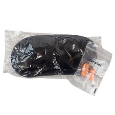Black Travel Eye Mask Ear Plugs 2-Pack New mocinc.1982