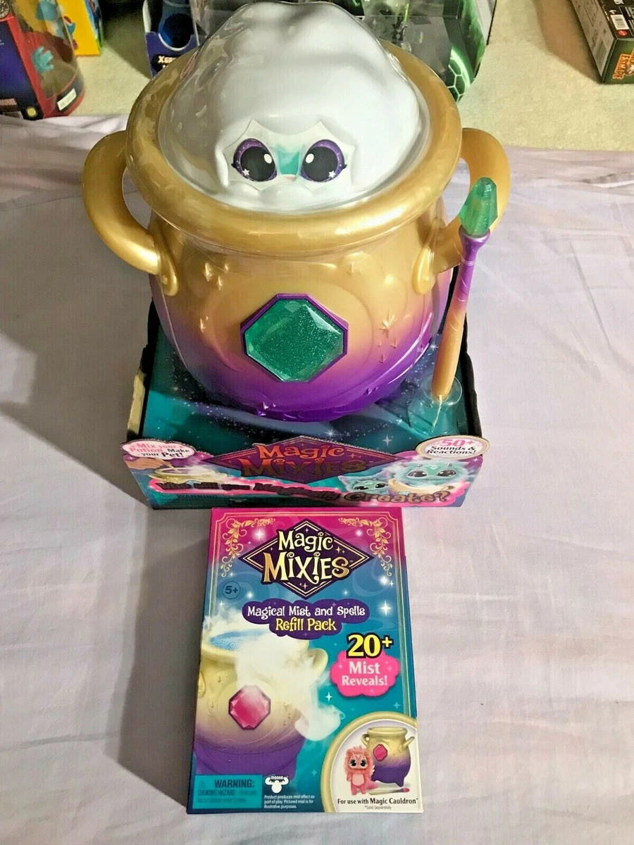 MAGIC MIXIES MAGICAL MISTING CAULDRON BLUE MIXIE + REFILL PACK *NEW HOT  TOY*