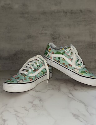 Vans Pixar Toy Story Lace Up Blue Sneakers Women’s Men’s Rex Bo Peep  Ham