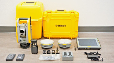 Trimble  S6 3'' Robotic Total Station GPS R8S RTK Kenai Survey Pro R8 IS Solution
