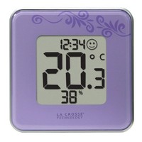 La Crosse Technology 302-604p Purple Indoor Digital Thermometer And Hygrometer S on sale La Crosse Technology 302-604p Purple Indoor Digital Thermometer And Hygrometer S on sale