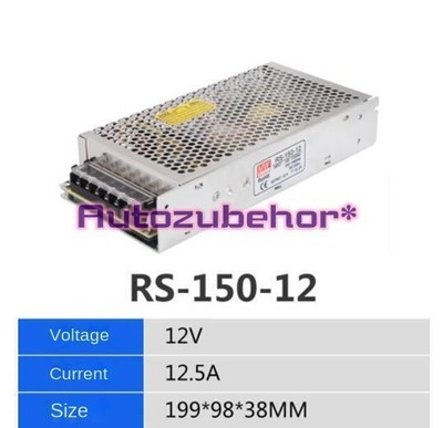 New RS-150-12 12V12.5A Switching Power Supply #W1