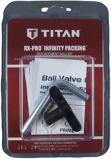 Titan RX-Pro Gun Ball Valve 0538221 Titan Infinity Packing Kit RX-PRO 538221