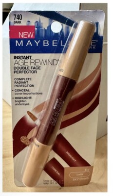 Maybelline Age Rewind Double Face Perfector Dark 740 Concealer & Highlight 