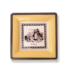 Villeroy & Boch AUDUN Chasse Square Plate 16cm: Premium Porcelain 🔸Tracking🔸