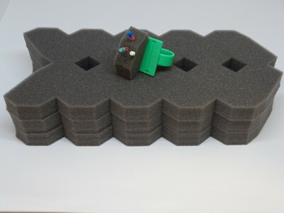 Endo Triangle Foam Sponge Refill Inserts 50 pcs (GRAY) High Quality 