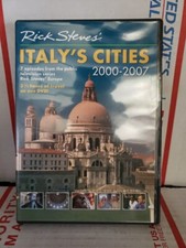 Rick Steves' Italy's Cities 2000-2007 Brand New DVD 3 1/2 Hours of Travel 213
