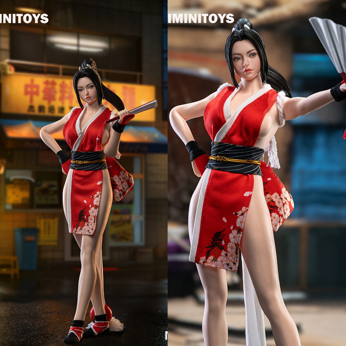 iminitoys Mai Shiranui 1/6 Head Clothing Accessories Set No Body