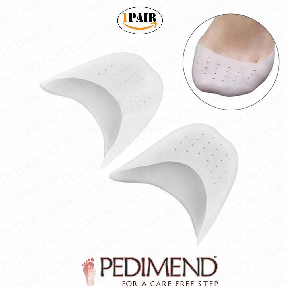 Protector de punta de ballet de gel suave de silicona PEDIMEND™ - almohadillas punteras de gel de zapato puntera - Reino Unido