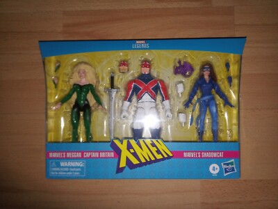 Marvel Legends: X-Men 3 Pack - Meegan / Captain Briatin / Shadowcat (ovp)