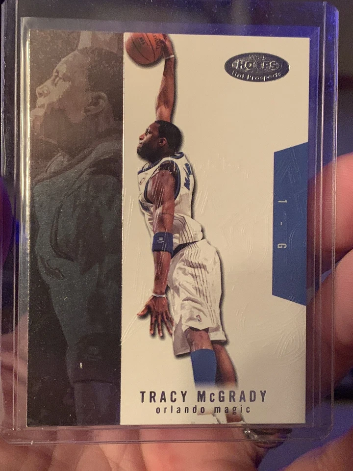 2003-04 Fleer NBA Hoops Hot Prospects Tracy McGrady #56 Orlando Magic Sharp👀🔥 - Image 3 of 3