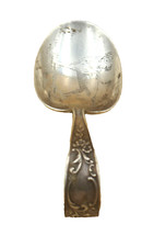 1pcs 21.5g Sterling Silver Reed  Barton Curved Baby Spoon 3-3/8" 1894