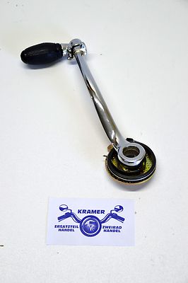 Zündapp C50 GTS50 KS50 KS80 CS50 CX Hai ZD40 ZE40 Kickstarter Satz Chrom Moped