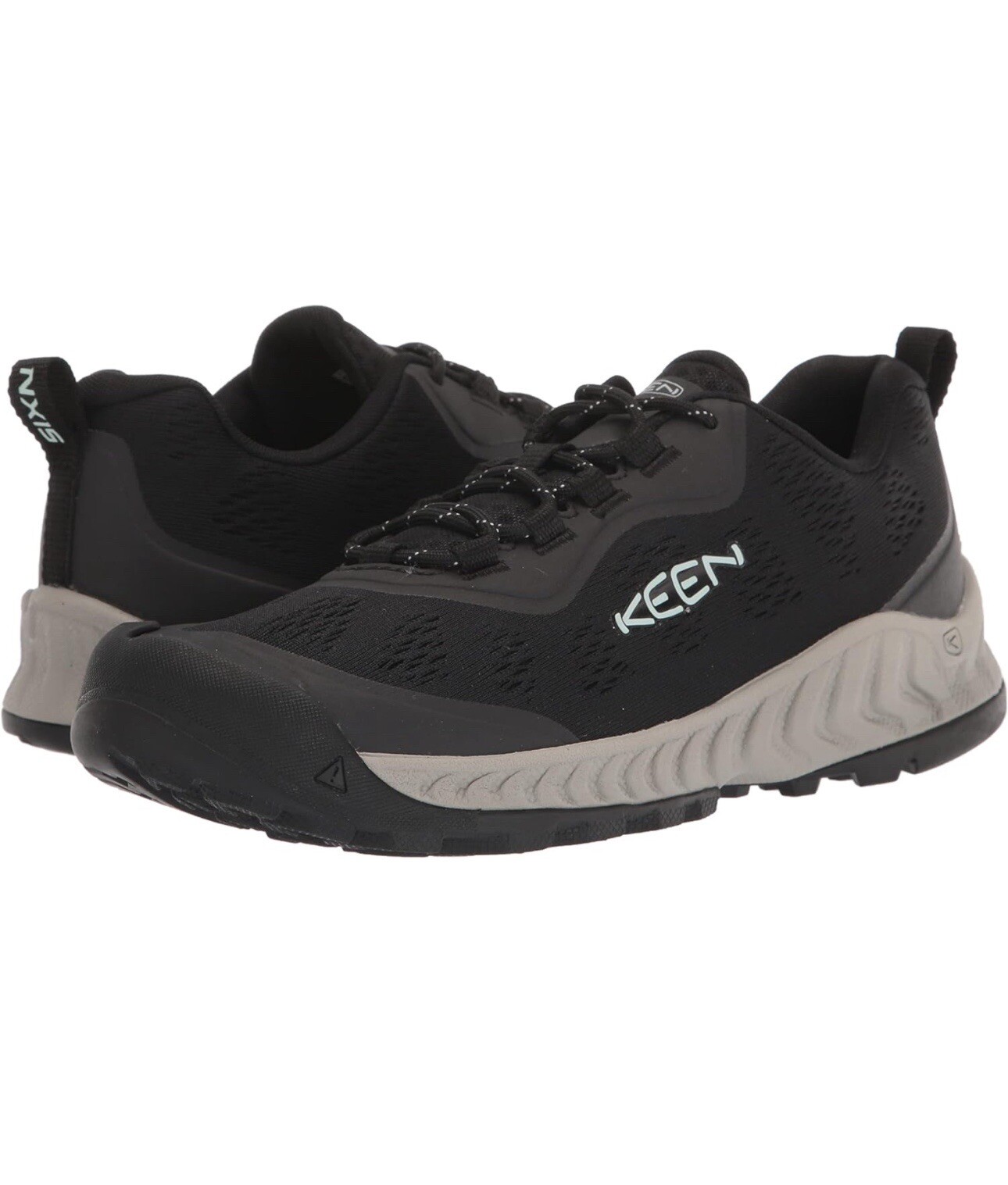 Scarpe da trekking stringate da donna Keen NXIS Speed 1026119 nere con lacci taglia 6 W