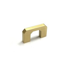 Brass Kitchen Cupboard Door Handle Drawer Pull Brushed Gold Effect Various Size